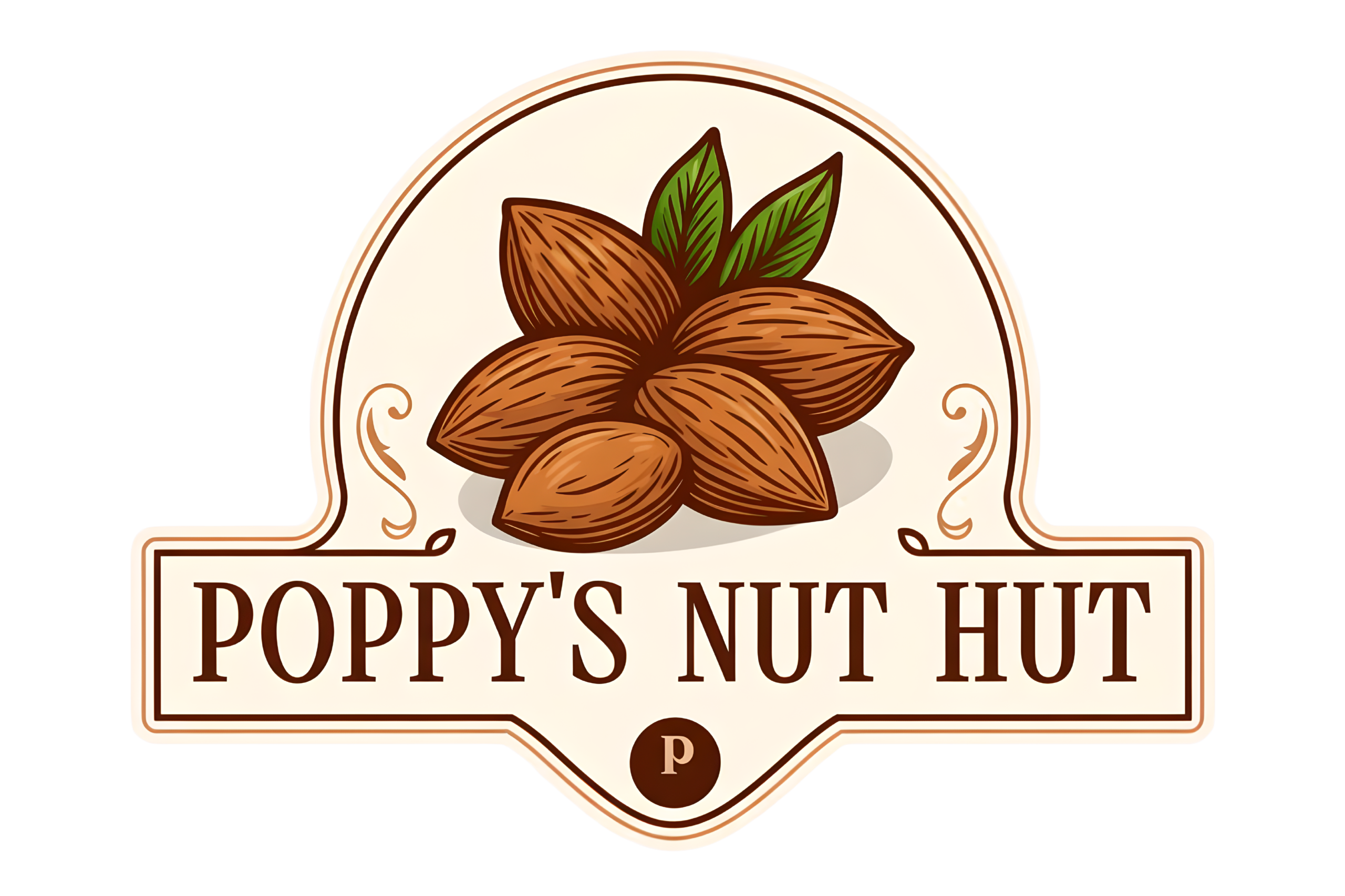 Poppy's Nut Hut logo
